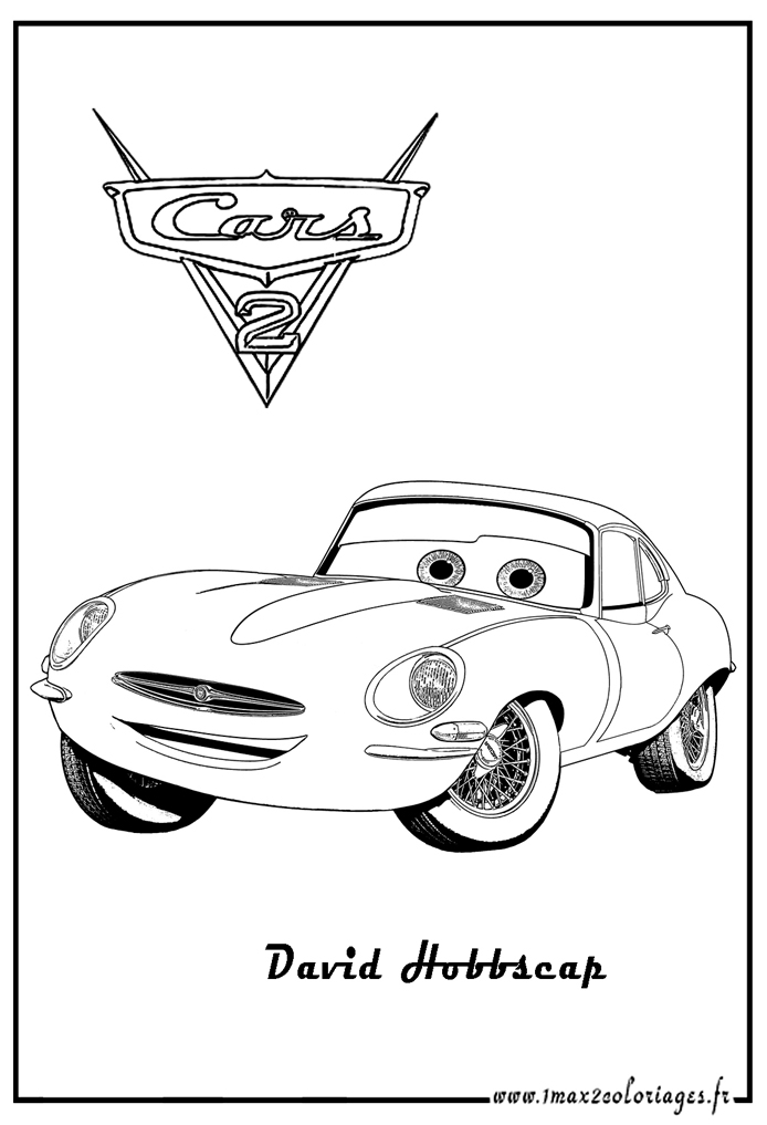 着色页: 汽车 (动画电影) #132526 - 免费可打印着色页