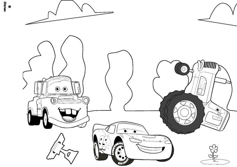 着色页: 汽车 (动画电影) #132625 - 免费可打印着色页