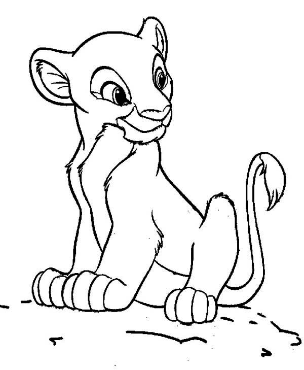 着色页: 狮子王 (动画电影) #73937 - 免费可打印着色页