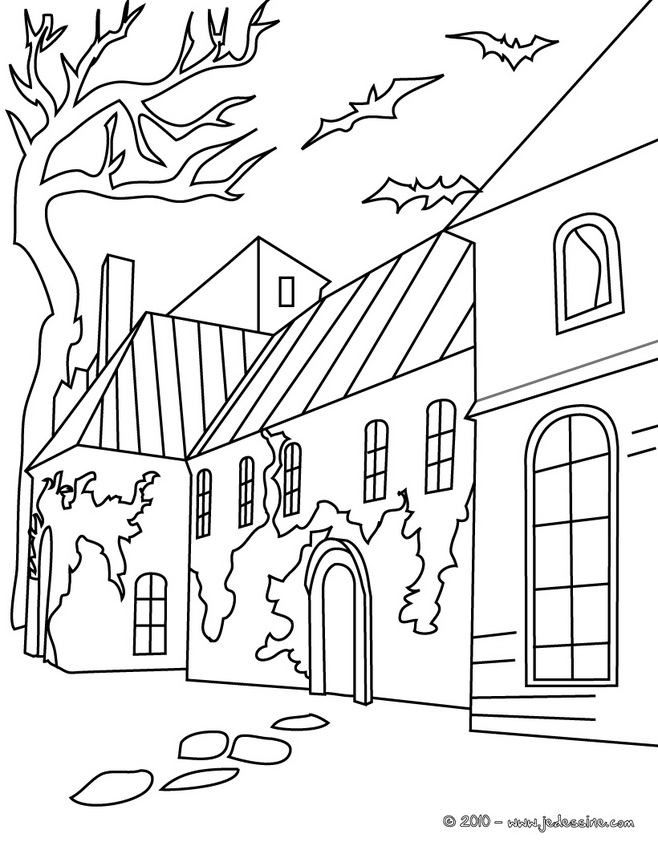 着色页: 城堡 (建筑和建筑) #62147 - 免费可打印着色页