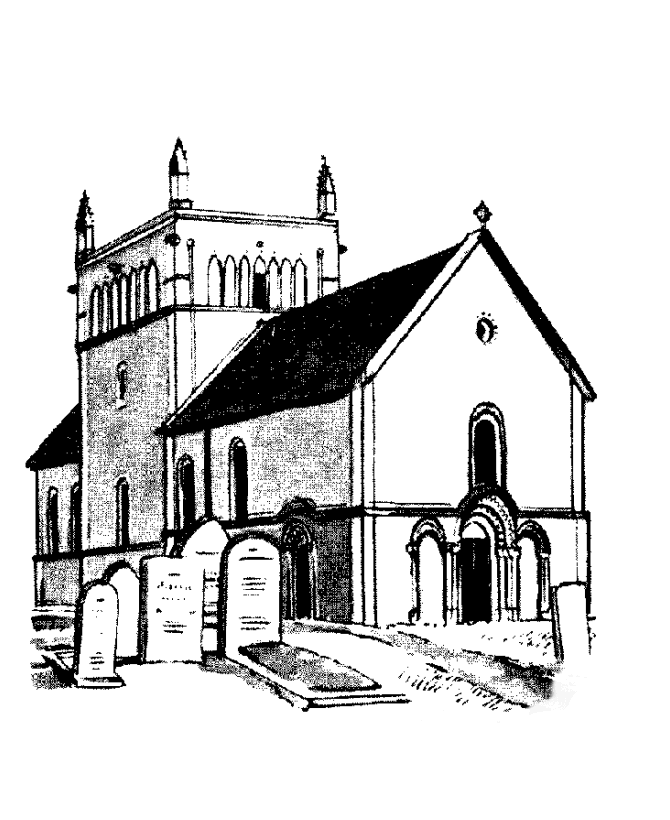 着色页: 教会 (建筑和建筑) #64372 - 免费可打印着色页