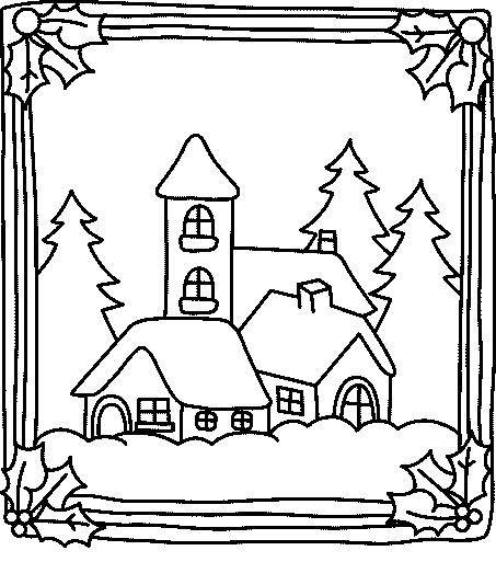 着色页: 木屋 (建筑和建筑) #169891 - 免费可打印着色页