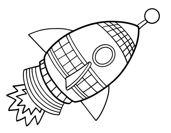 着色页: 宇航员 (职业和专业) #87871 - 免费可打印着色页