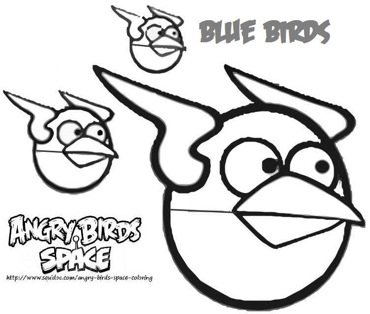 着色页: 愤怒的小鸟 (动画片) #25060 - 免费可打印着色页