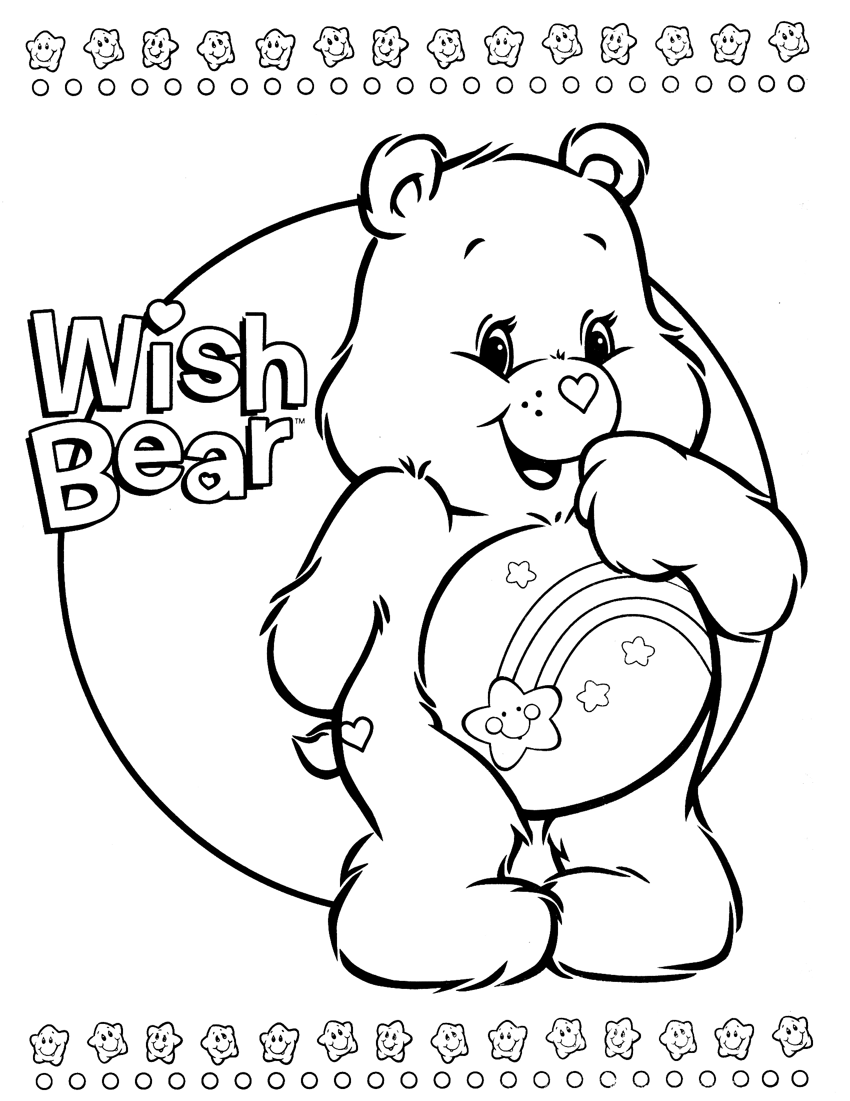 着色页: 护理熊 / Calinours (动画片) #37141 - 免费可打印着色页