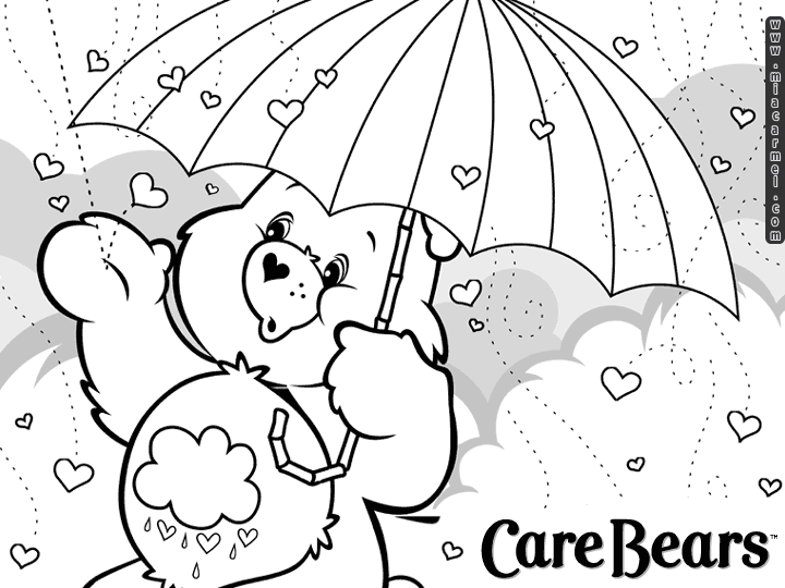 着色页: 护理熊 / Calinours (动画片) #37159 - 免费可打印着色页