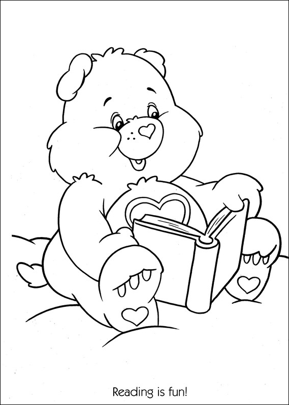 着色页: 护理熊 / Calinours (动画片) #37261 - 免费可打印着色页
