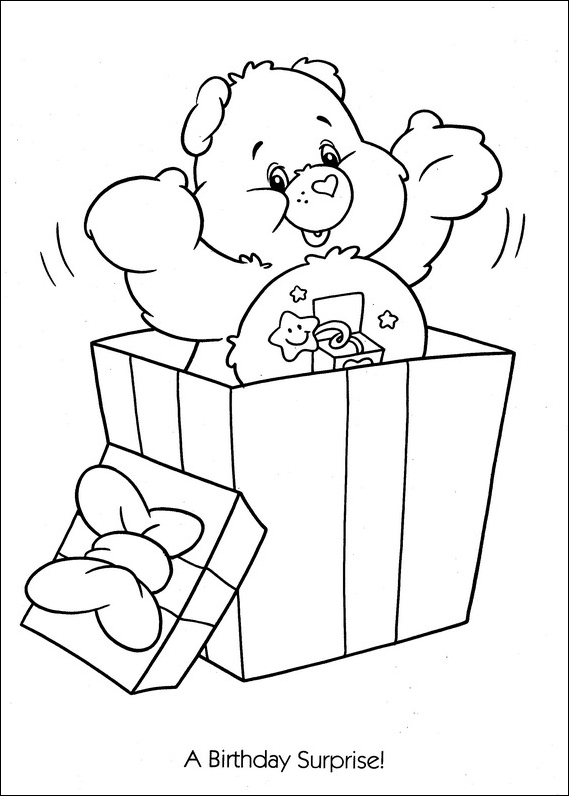着色页: 护理熊 / Calinours (动画片) #37265 - 免费可打印着色页