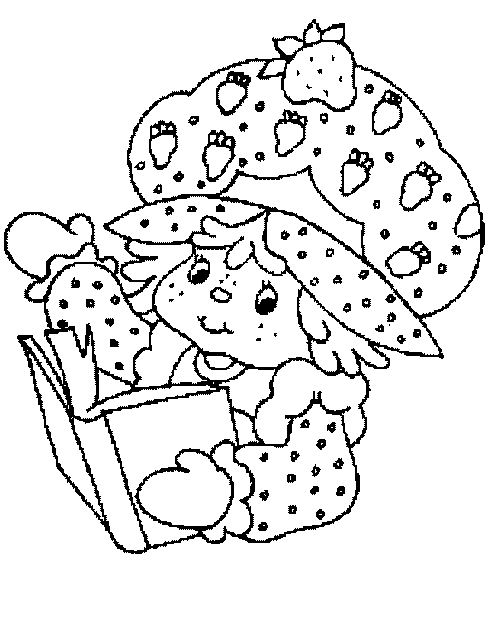 着色页: 草莓夏洛特 / 草莓 (动画片) #35523 - 免费可打印着色页