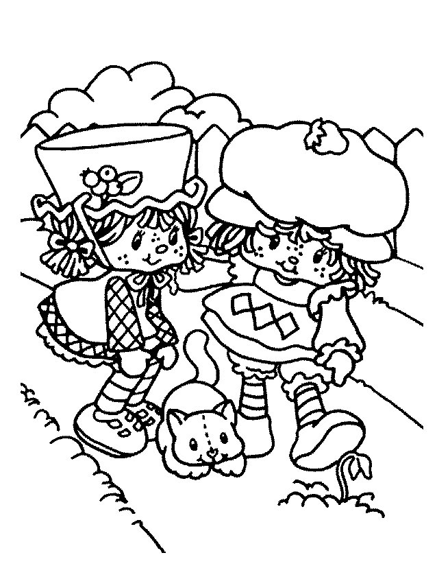 着色页: 草莓夏洛特 / 草莓 (动画片) #35543 - 免费可打印着色页