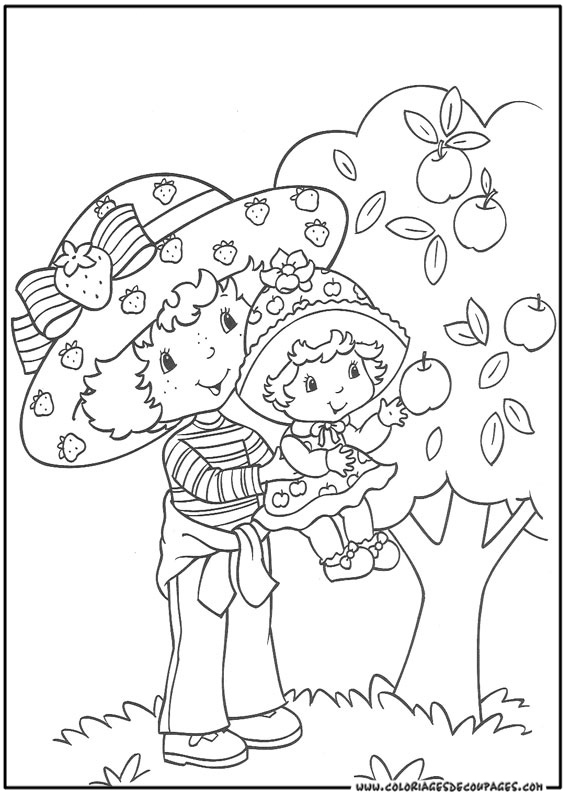 着色页: 草莓夏洛特 / 草莓 (动画片) #35552 - 免费可打印着色页