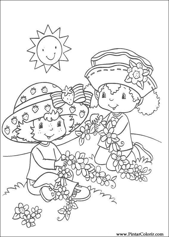 着色页: 草莓夏洛特 / 草莓 (动画片) #35607 - 免费可打印着色页