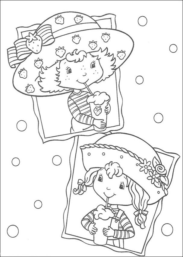 着色页: 草莓夏洛特 / 草莓 (动画片) #35621 - 免费可打印着色页