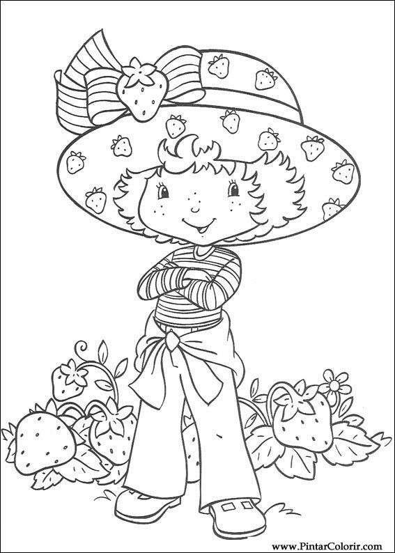 着色页: 草莓夏洛特 / 草莓 (动画片) #35629 - 免费可打印着色页