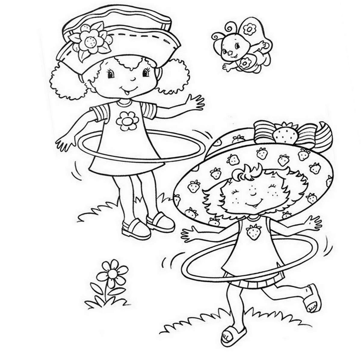 着色页: 草莓夏洛特 / 草莓 (动画片) #35651 - 免费可打印着色页