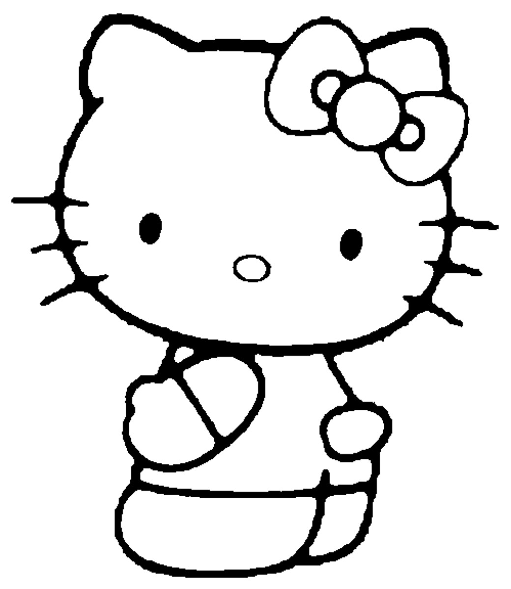 着色页: 凯蒂猫 (动画片) #36773 - 免费可打印着色页