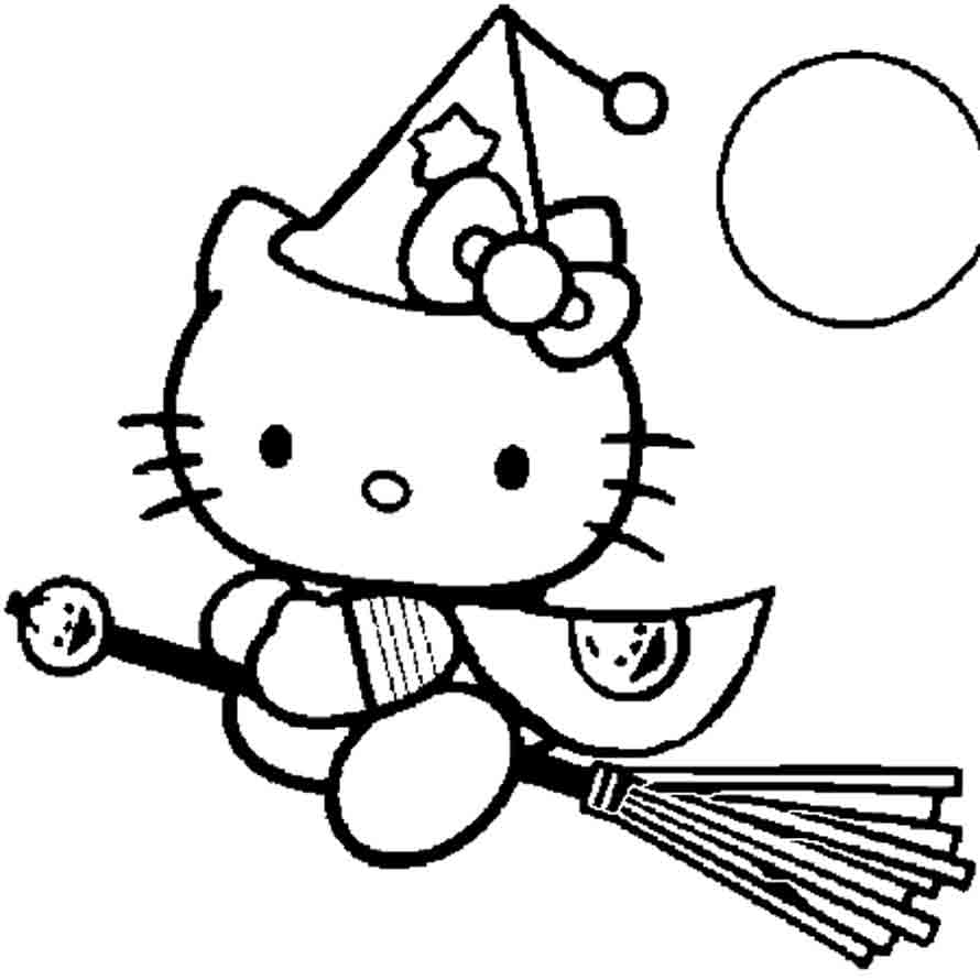 着色页: 凯蒂猫 (动画片) #36893 - 免费可打印着色页