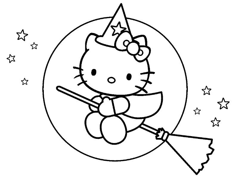 着色页: 凯蒂猫 (动画片) #37109 - 免费可打印着色页
