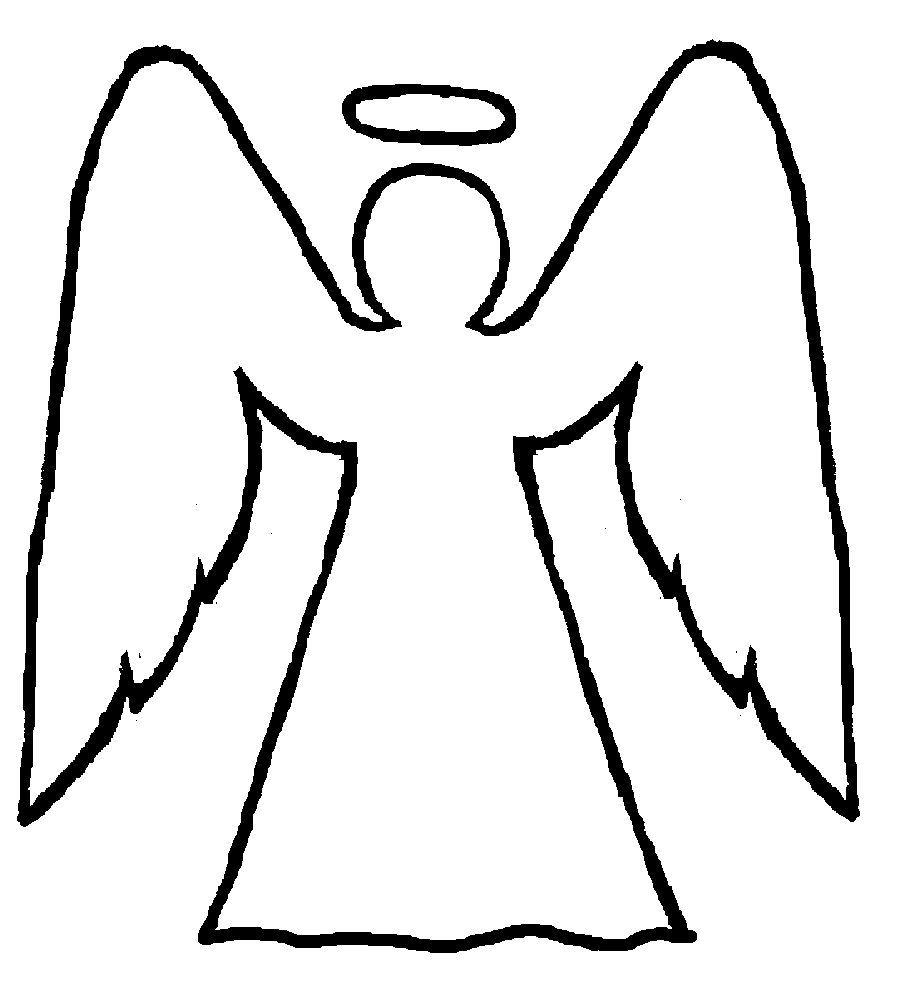 着色页: 天使 (人物) #86248 - 免费可打印着色页