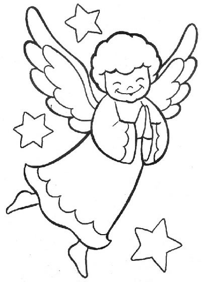 着色页: 天使 (人物) #86262 - 免费可打印着色页