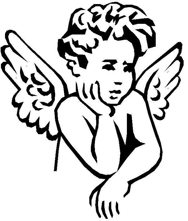 着色页: 天使 (人物) #86279 - 免费可打印着色页