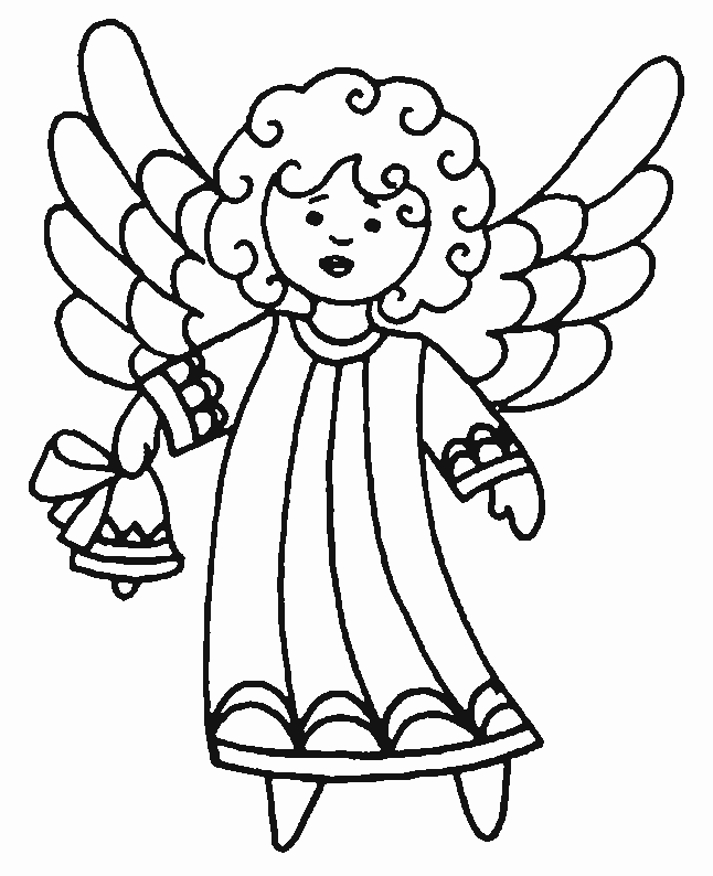 着色页: 天使 (人物) #86317 - 免费可打印着色页