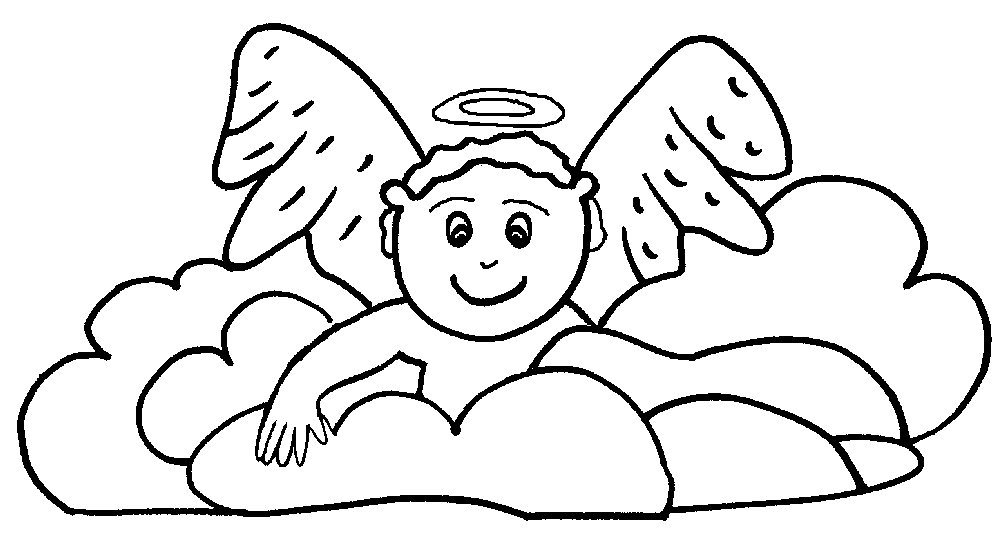 着色页: 天使 (人物) #86373 - 免费可打印着色页