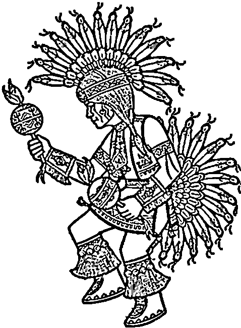 着色页: 美洲印第安人 (人物) #149026 - 免费可打印着色页