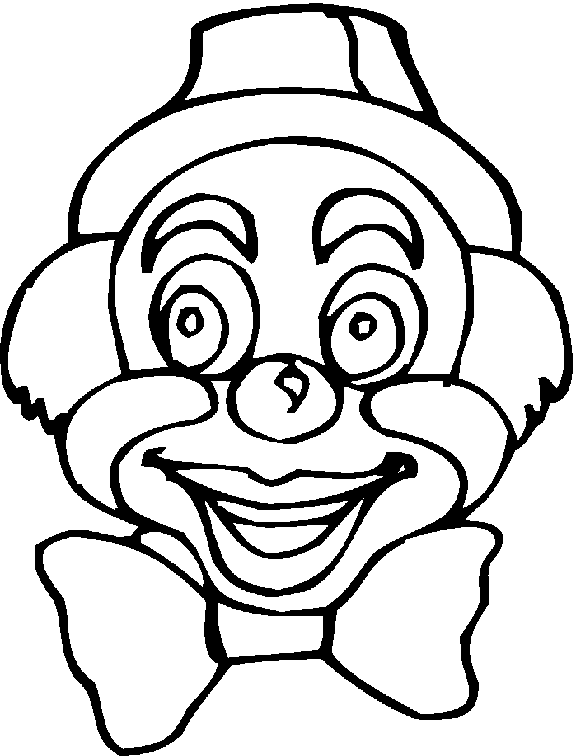 着色页: 小丑 (人物) #91054 - 免费可打印着色页
