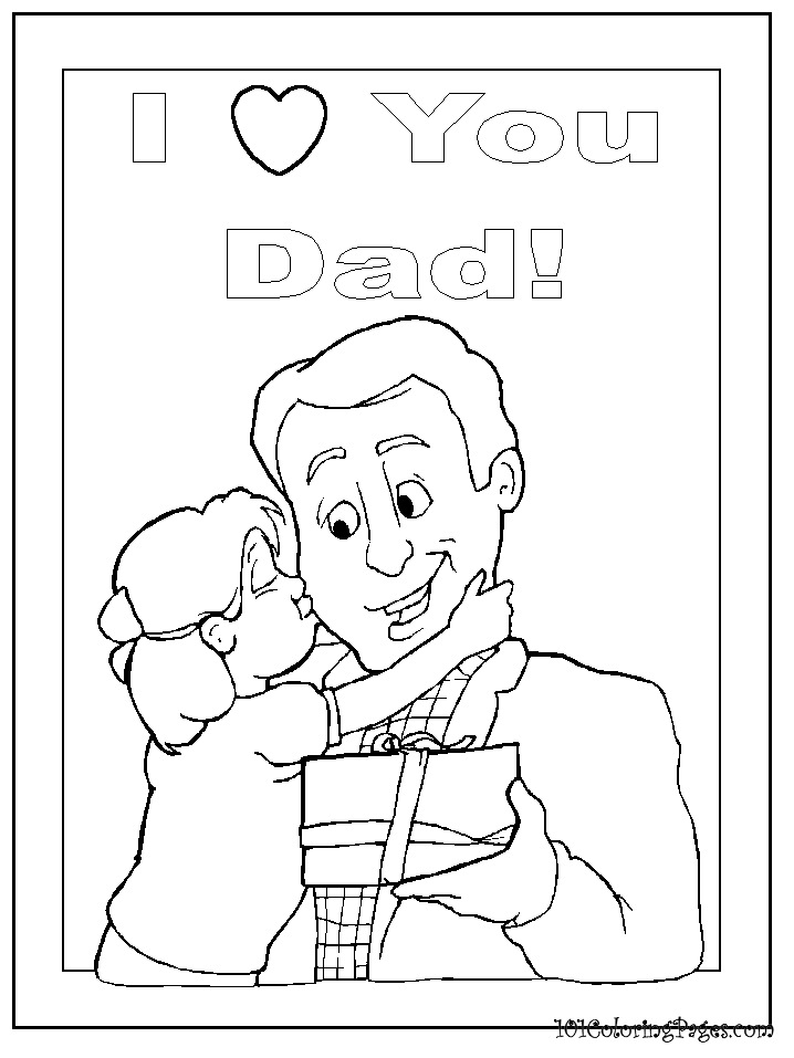 着色页: 爸爸 (人物) #103513 - 免费可打印着色页