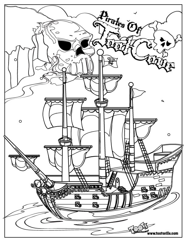 着色页: 海盗 (人物) #105039 - 免费可打印着色页