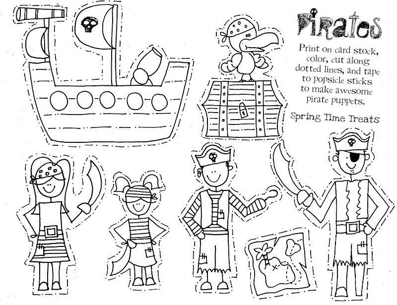 着色页: 海盗 (人物) #105124 - 免费可打印着色页