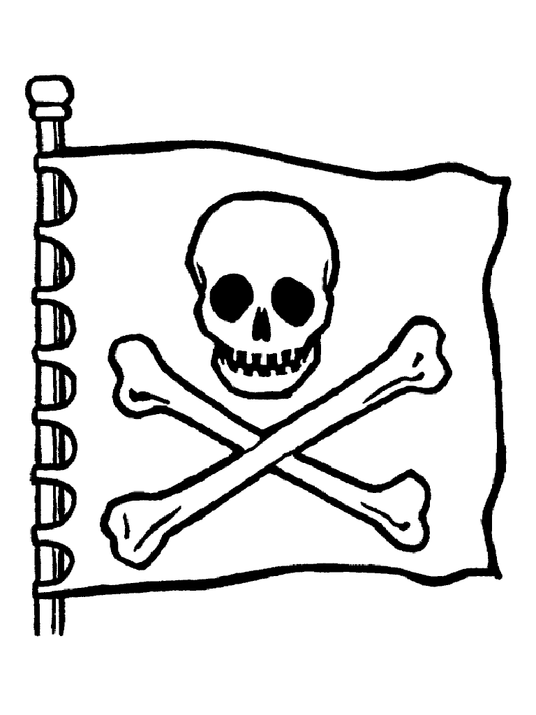 着色页: 海盗 (人物) #105148 - 免费可打印着色页