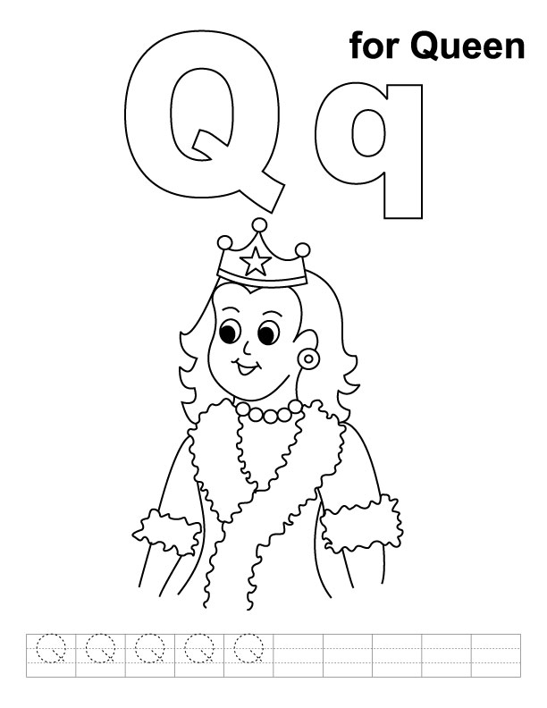 着色页: 女王 (人物) #106215 - 免费可打印着色页