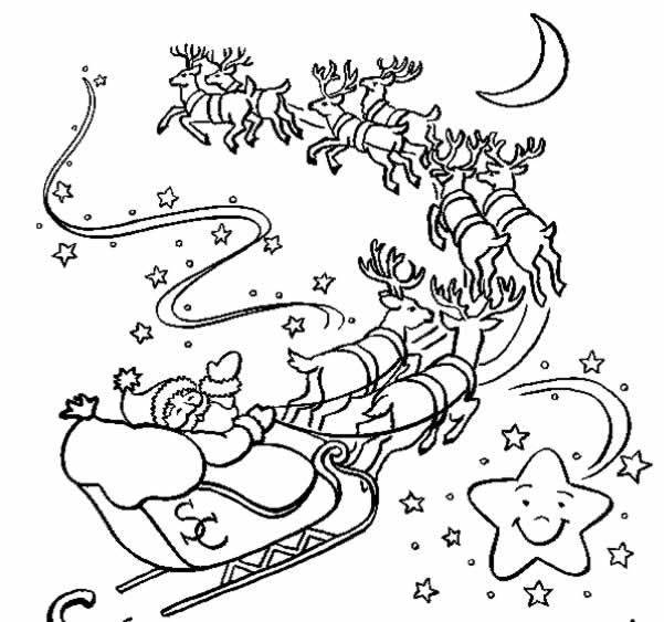 着色页: 圣诞老人 (人物) #104659 - 免费可打印着色页