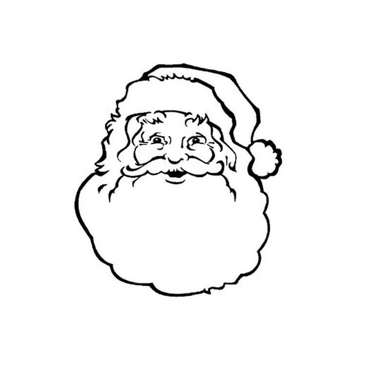 着色页: 圣诞老人 (人物) #104764 - 免费可打印着色页