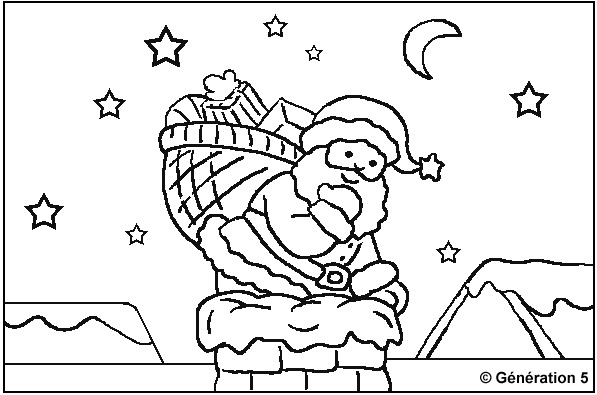 着色页: 圣诞老人 (人物) #104853 - 免费可打印着色页