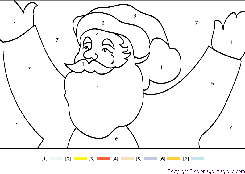 着色页: 圣诞老人 (人物) #104948 - 免费可打印着色页