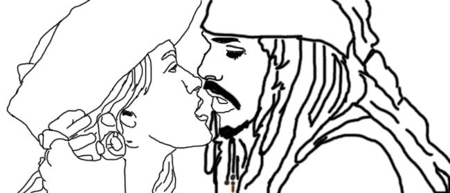 着色页: Johnny Depp (名人) #123661 - 免费可打印着色页
