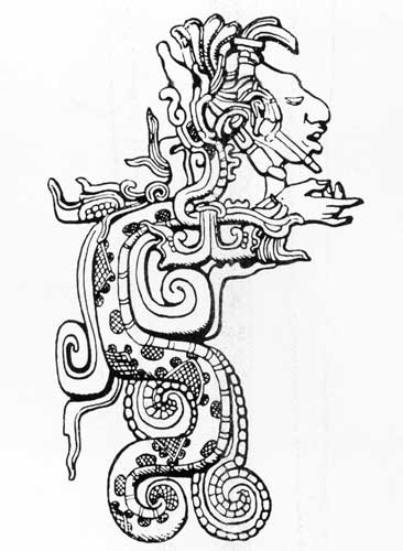 着色页: 阿兹特克神话 (众神与女神) #111591 - 免费可打印着色页