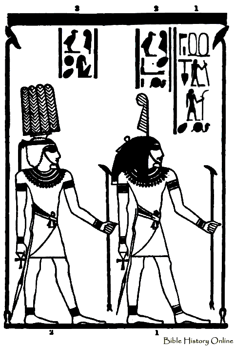 着色页: 埃及神话 (众神与女神) #111145 - 免费可打印着色页