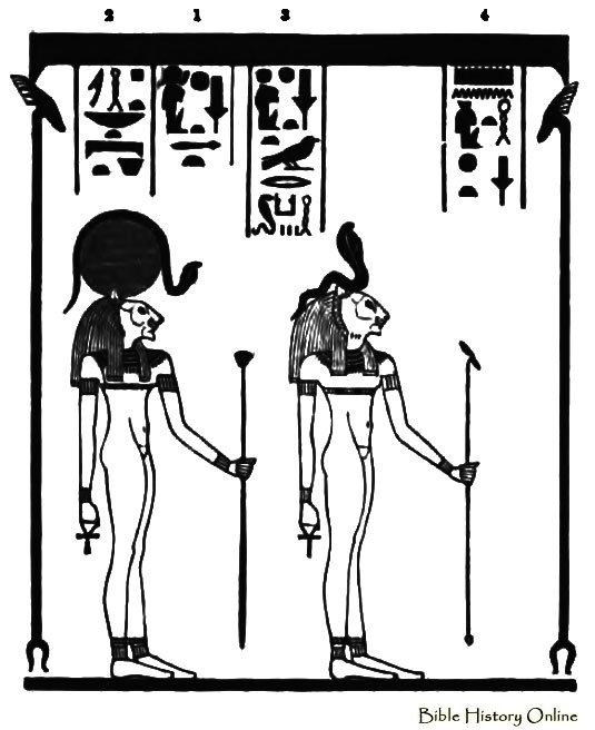 着色页: 埃及神话 (众神与女神) #111161 - 免费可打印着色页