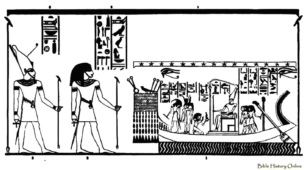 着色页: 埃及神话 (众神与女神) #111210 - 免费可打印着色页