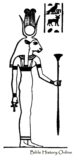 着色页: 埃及神话 (众神与女神) #111216 - 免费可打印着色页