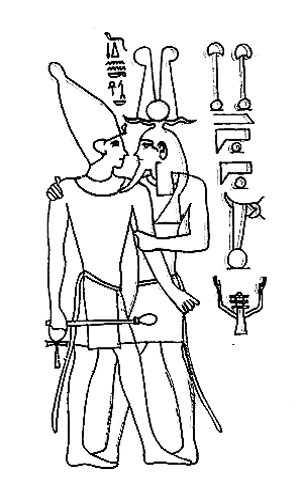 着色页: 埃及神话 (众神与女神) #111239 - 免费可打印着色页