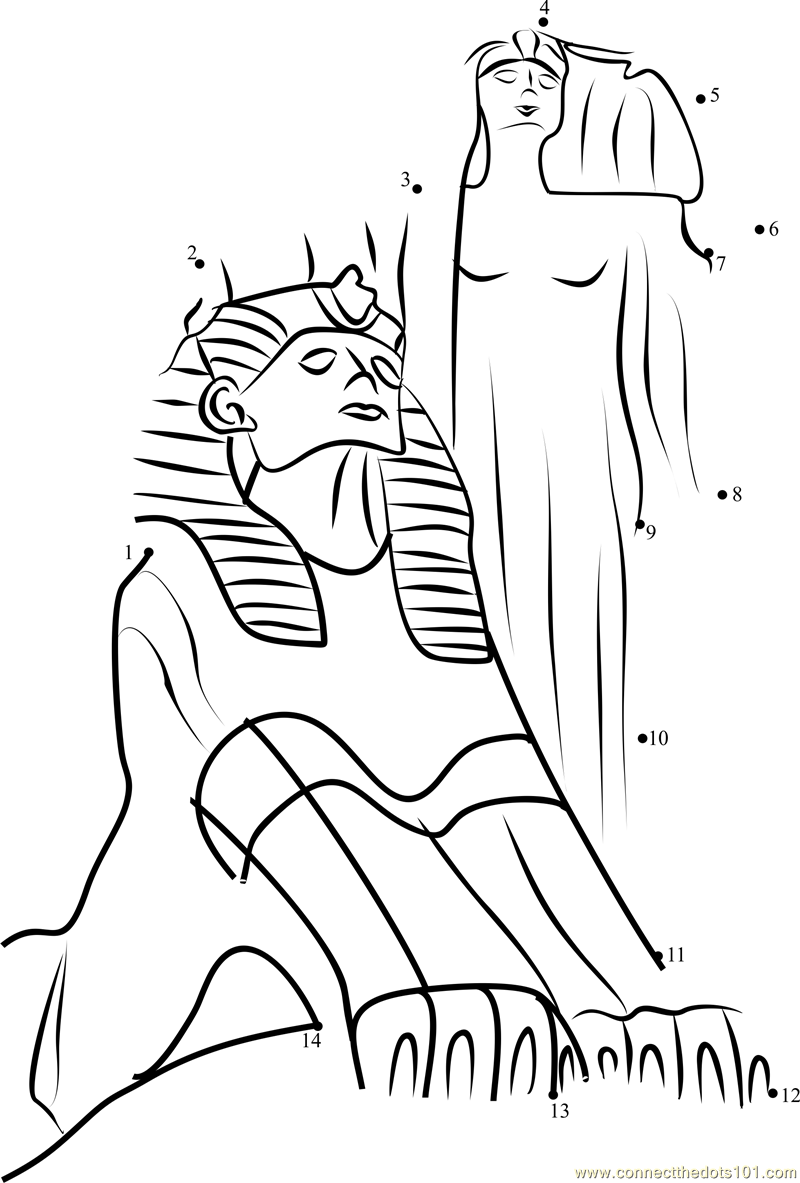 着色页: 埃及神话 (众神与女神) #111283 - 免费可打印着色页