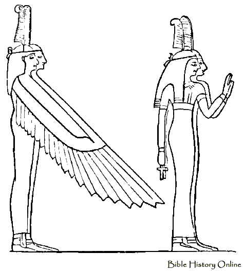 着色页: 埃及神话 (众神与女神) #111319 - 免费可打印着色页