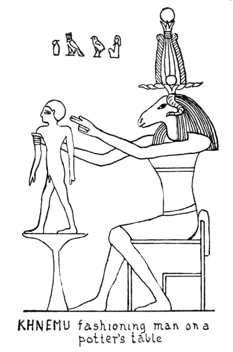 着色页: 埃及神话 (众神与女神) #111355 - 免费可打印着色页