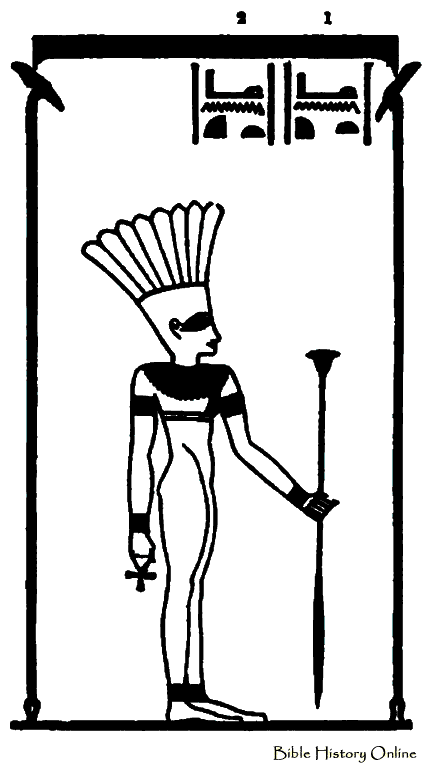 着色页: 埃及神话 (众神与女神) #111366 - 免费可打印着色页