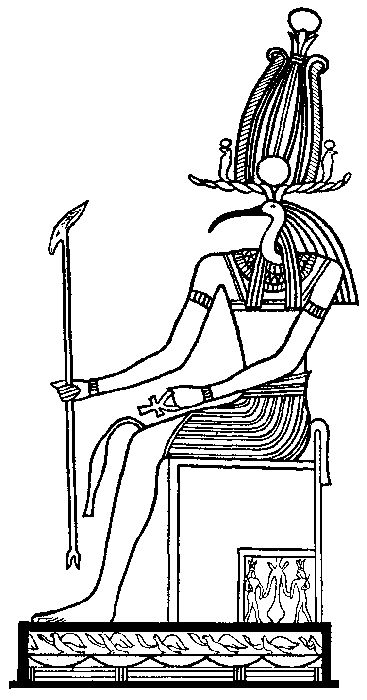 着色页: 埃及神话 (众神与女神) #111446 - 免费可打印着色页